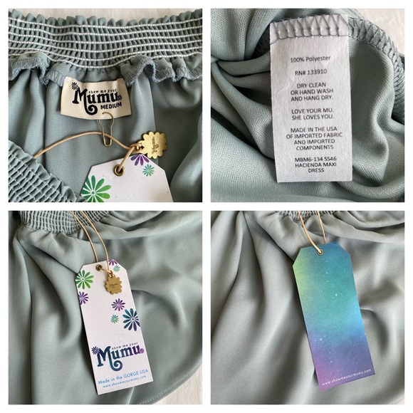 Show Me Your MuMu Hacienda Formal Maxi Dress Sage Green - Picture 9 of 16